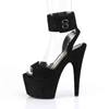 Pleaser - ADORE791FS Sandale à bride à la cheville, Pole dance chaussures - Chaussures de pole dance - Noir Product image